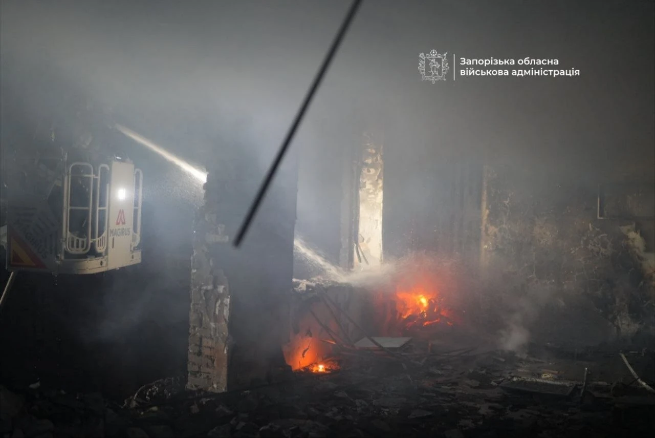 Ніч проти 19 серпня у Запоріжжі: послідовність подій після удару дронів