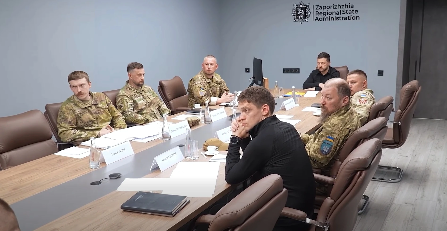 Хронологія безпекової наради 26 серпня: Запоріжжя та два угруповання на Донеччині