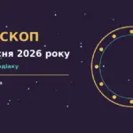 Зіркова ілюстрація до гороскопу на 4 вересня 2026 року з символами знаків Зодіаку