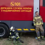 Рятувальники ДСНС ліквідовують пожежу на підприємстві харчової промисловості в Білій Церкві після нічної атаки 9 вересня