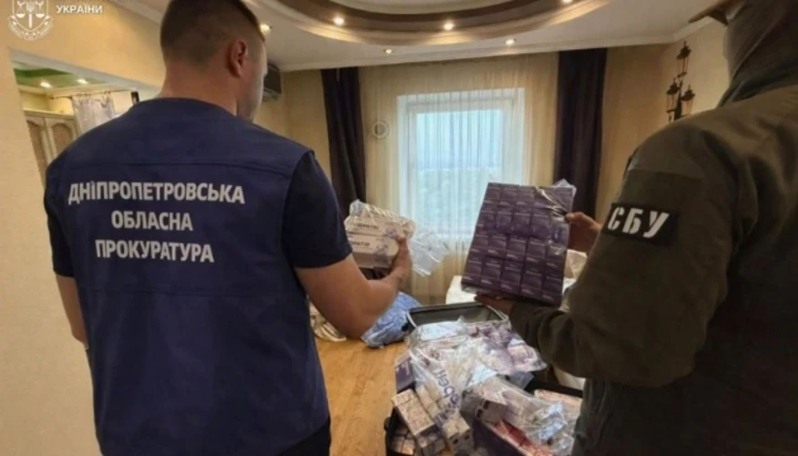 Фото з місць обшуків у справі Biopatid, опубліковані СБУ та Офісом генпрокурора