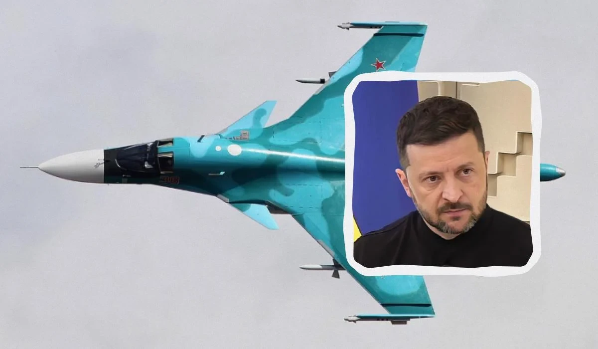 Зеленський назвав кількість знищених і уражених Су-34 та зброю удару по Борисоглєбську