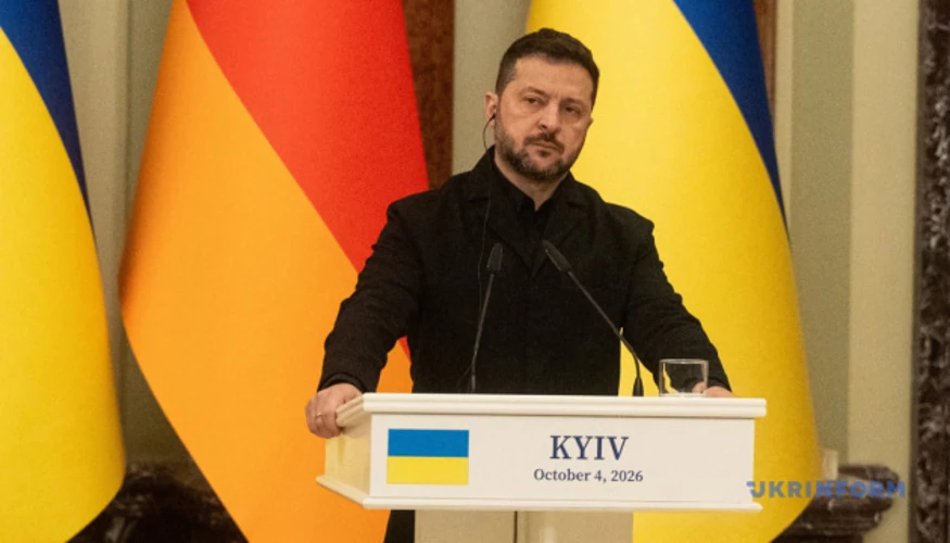 Зеленський у Києві разом із Мерцом назвав дані про ракетний арсенал РФ